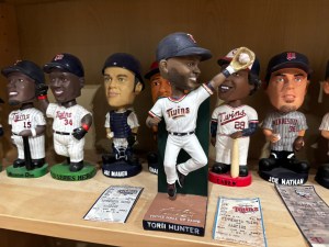 Several Minnesota Twins, including Kirby Puckett, Torii Hunter, Joe Mauer, and Rod Carew (who had mad hits)